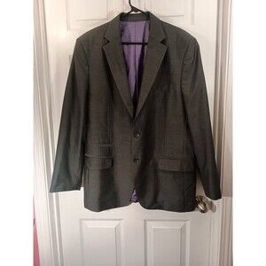 Steve Harvey Celebrity Edition Blazer Size 44R Dark Gray